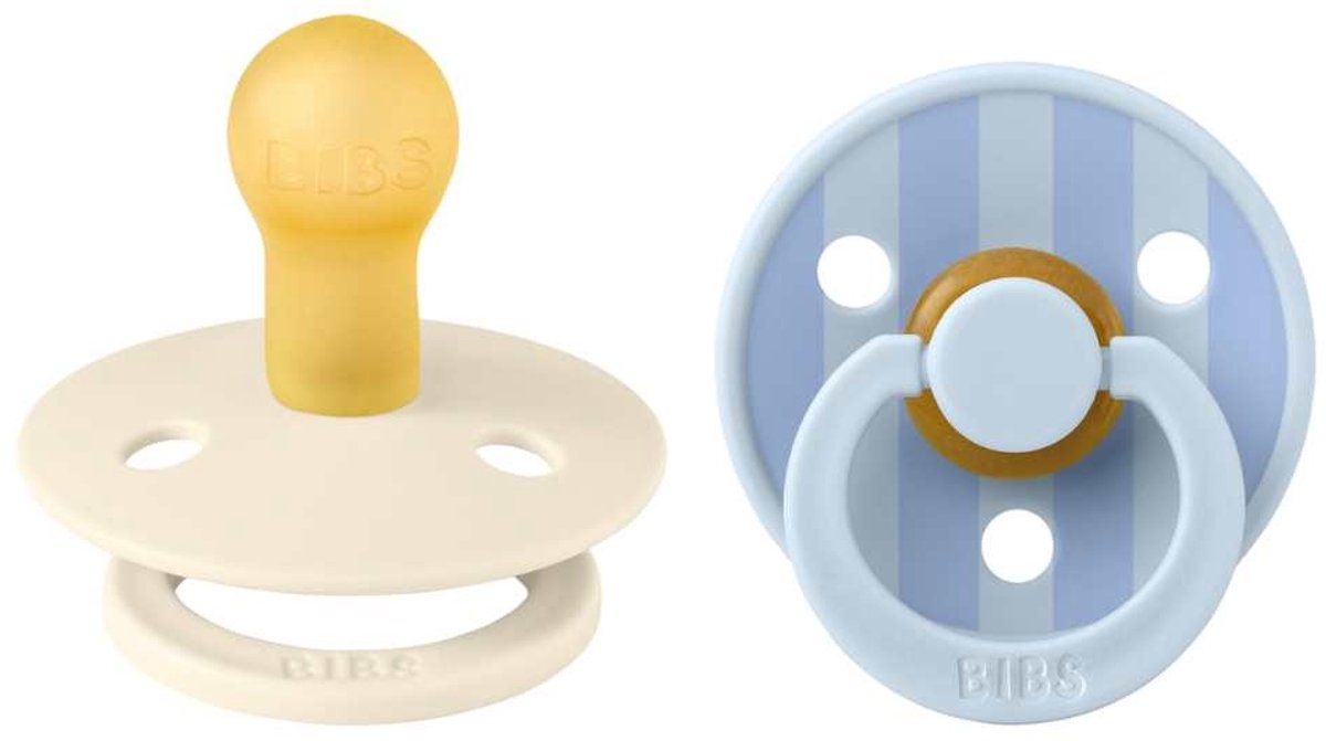 BIBS Studio -tutit 2 kpl, 6–18 kk (Baby Blue/Dusty Blue)