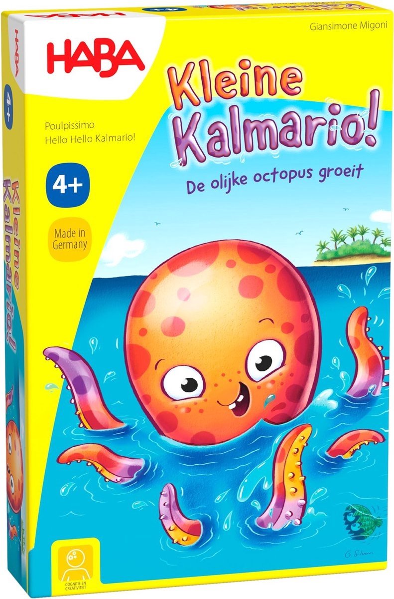 HABA-pehmolelu, pikkuinen mustekala Calmario