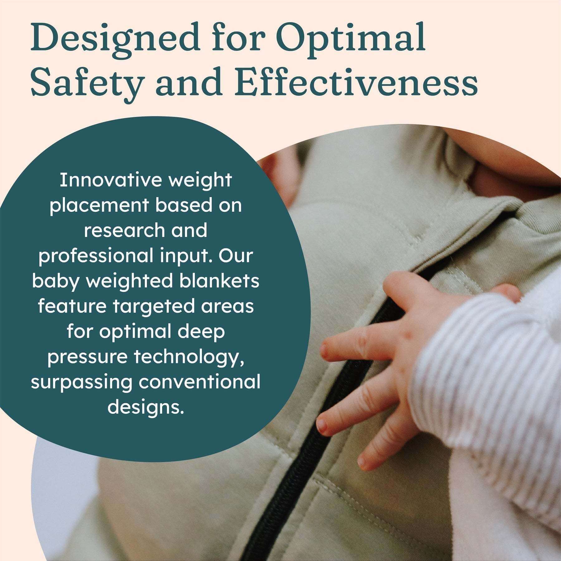 Weighted Sleep Sack I BABYDEEPSLEEP® - Baby