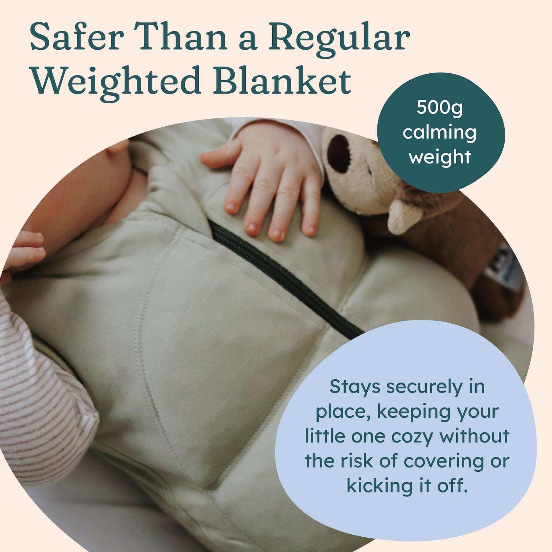 Weighted Swaddle I BABYDEEPSLEEP® - Mini