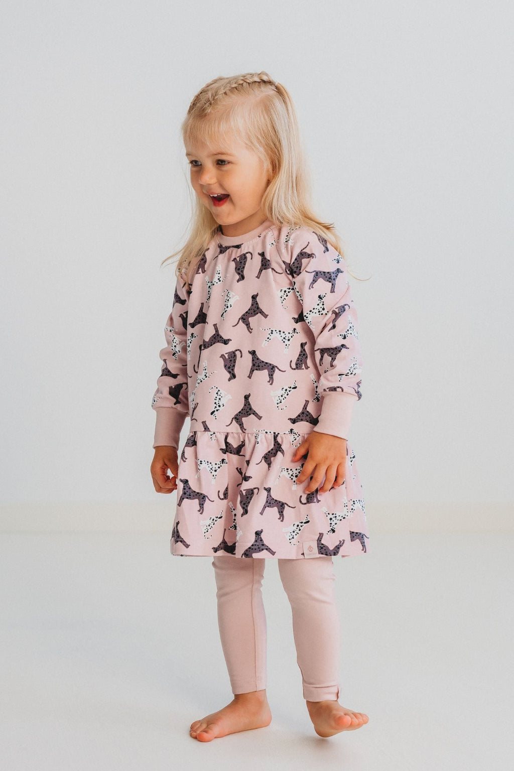 Tyttöjen mekko ELORA, dalmatians
