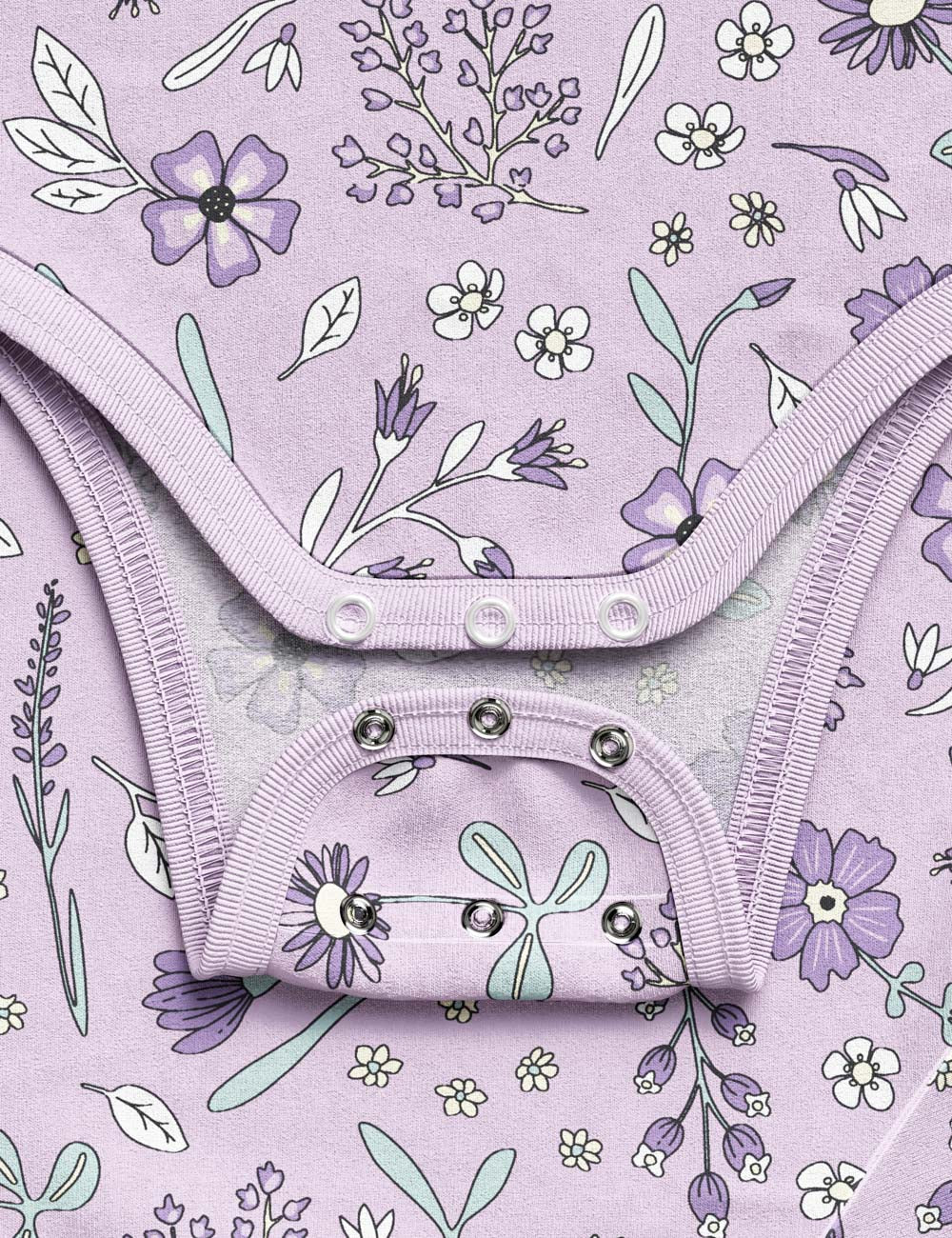 Vauvan body LUDO, sunny petals