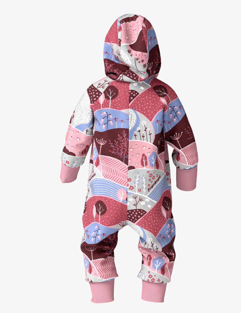 Merino wool baby romper MAJOR-1