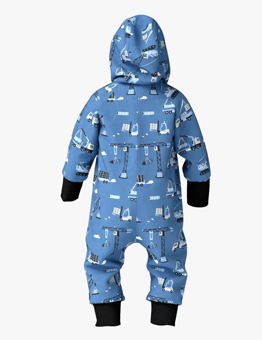 Merino wool baby romper MAJOR-1