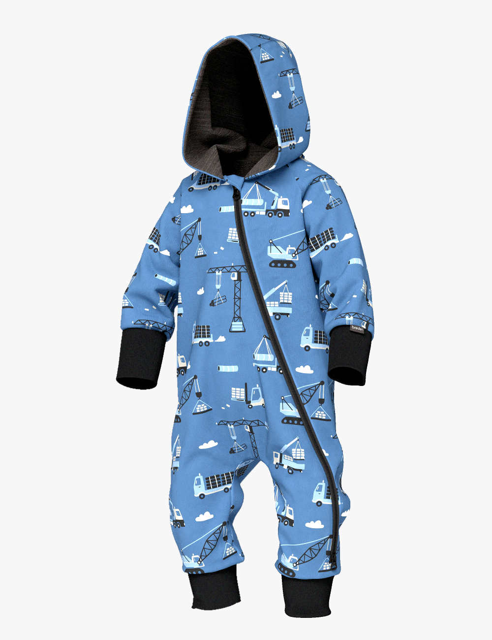 Merino wool baby romper MAJOR-0