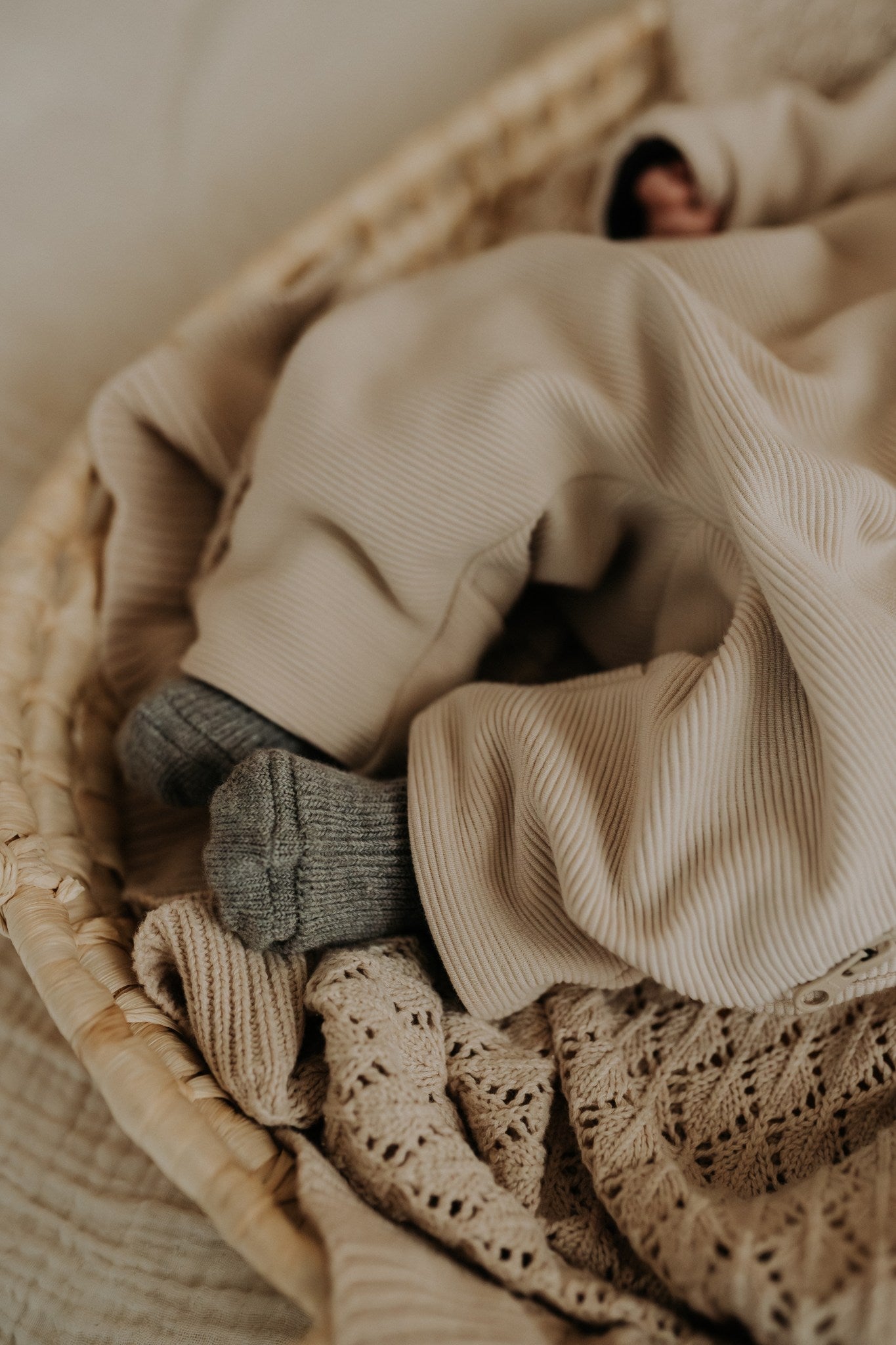 Merino wool baby romper MILO-2