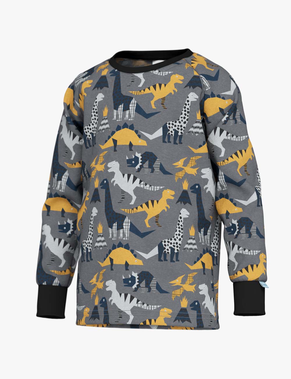 Lasten paita RIKA, dinosaurus-kuosi