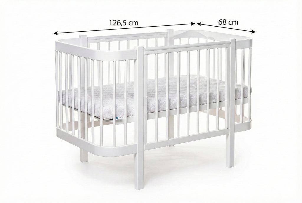 Baby Crib ELIN - White