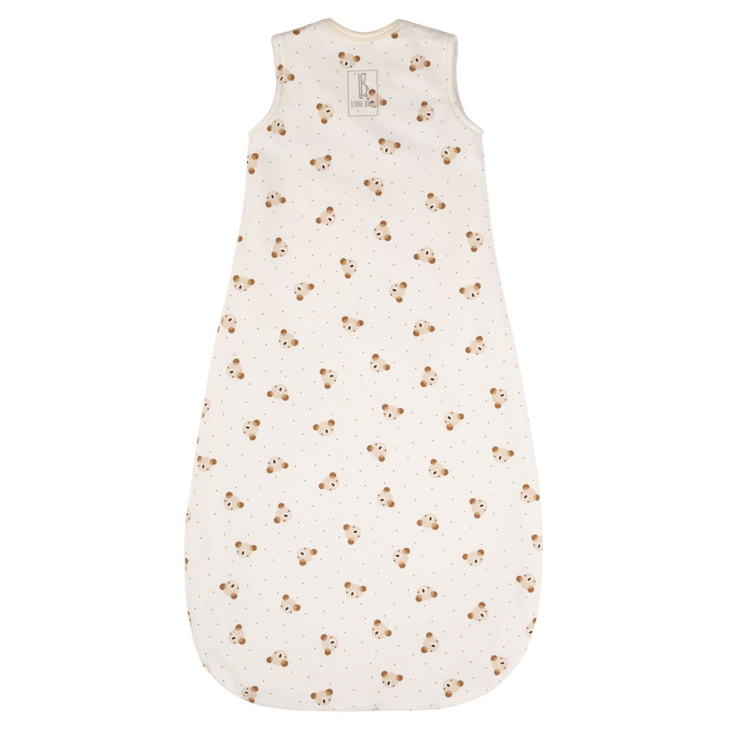 Kapalo ja unipussi 2,5 TOG, beige ja valkoinen, 6-24 kk, kuva 3