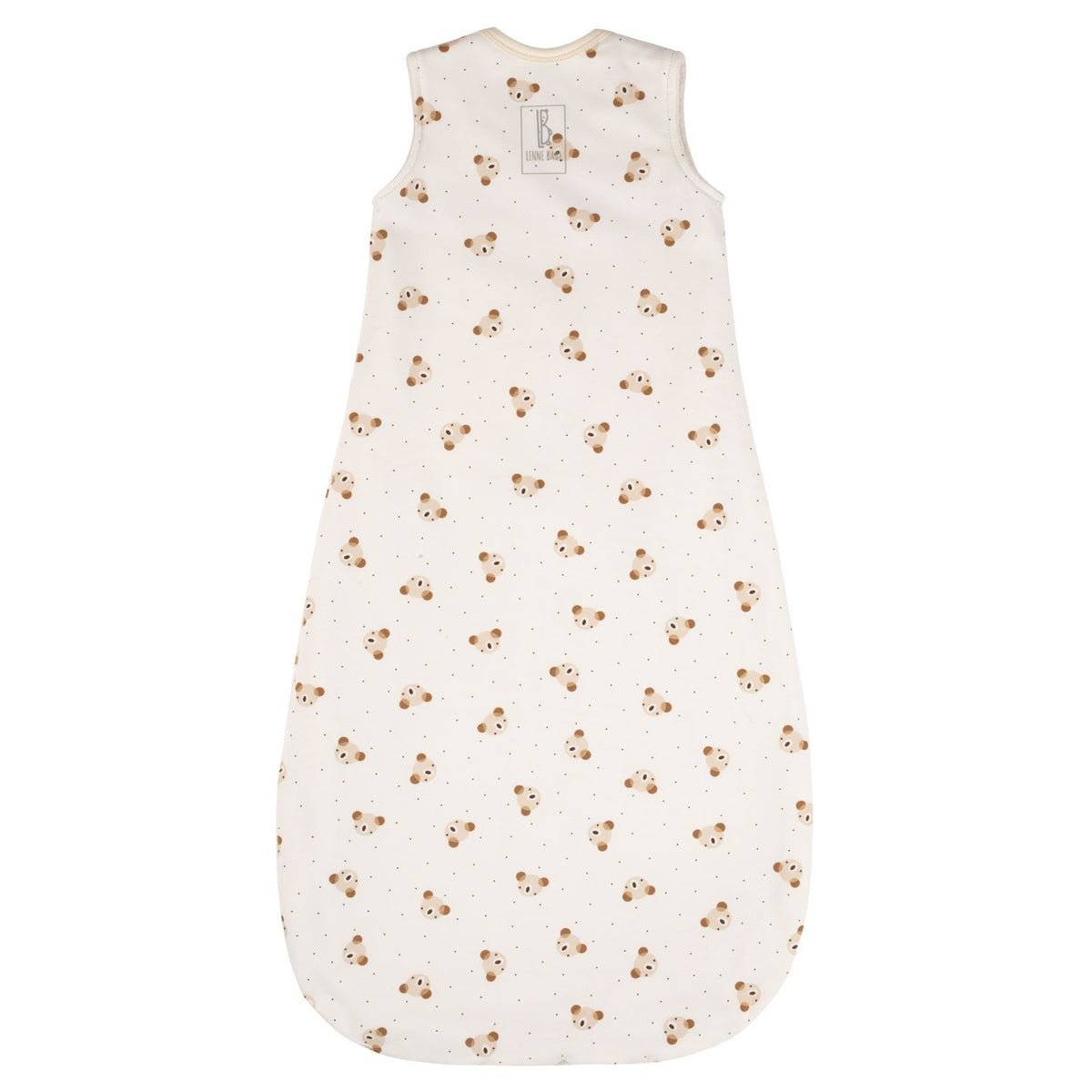 Kapalo ja unipussi 2,5 TOG, beige ja valkoinen, 6-24 kk, kuva 3