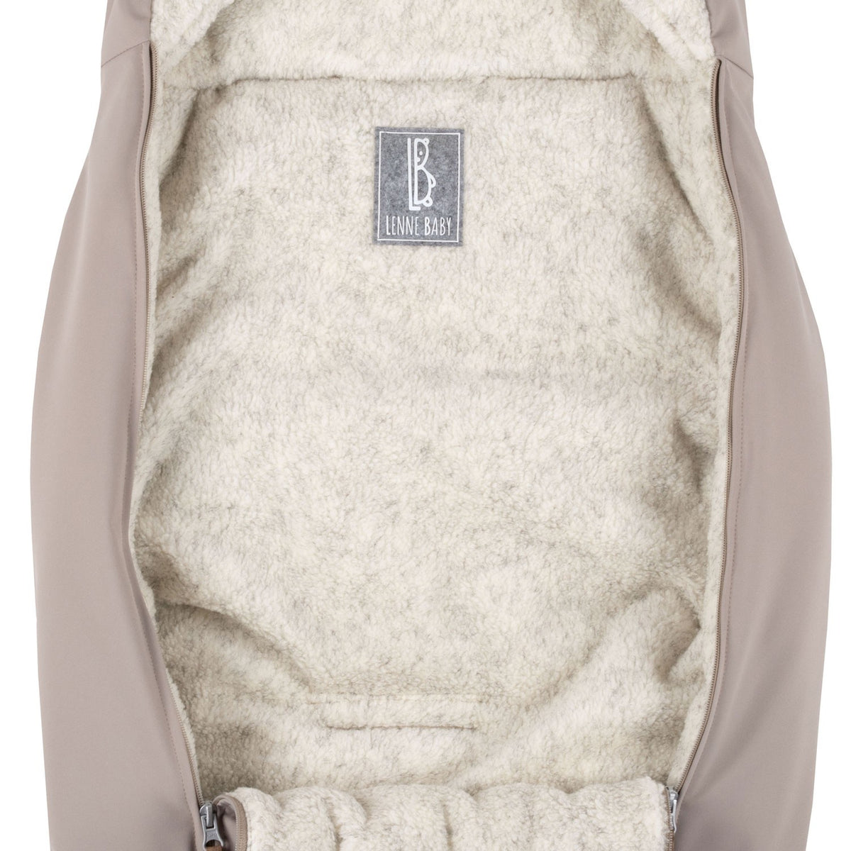 Vauvan talvivaunupussi, beige, kuva 2