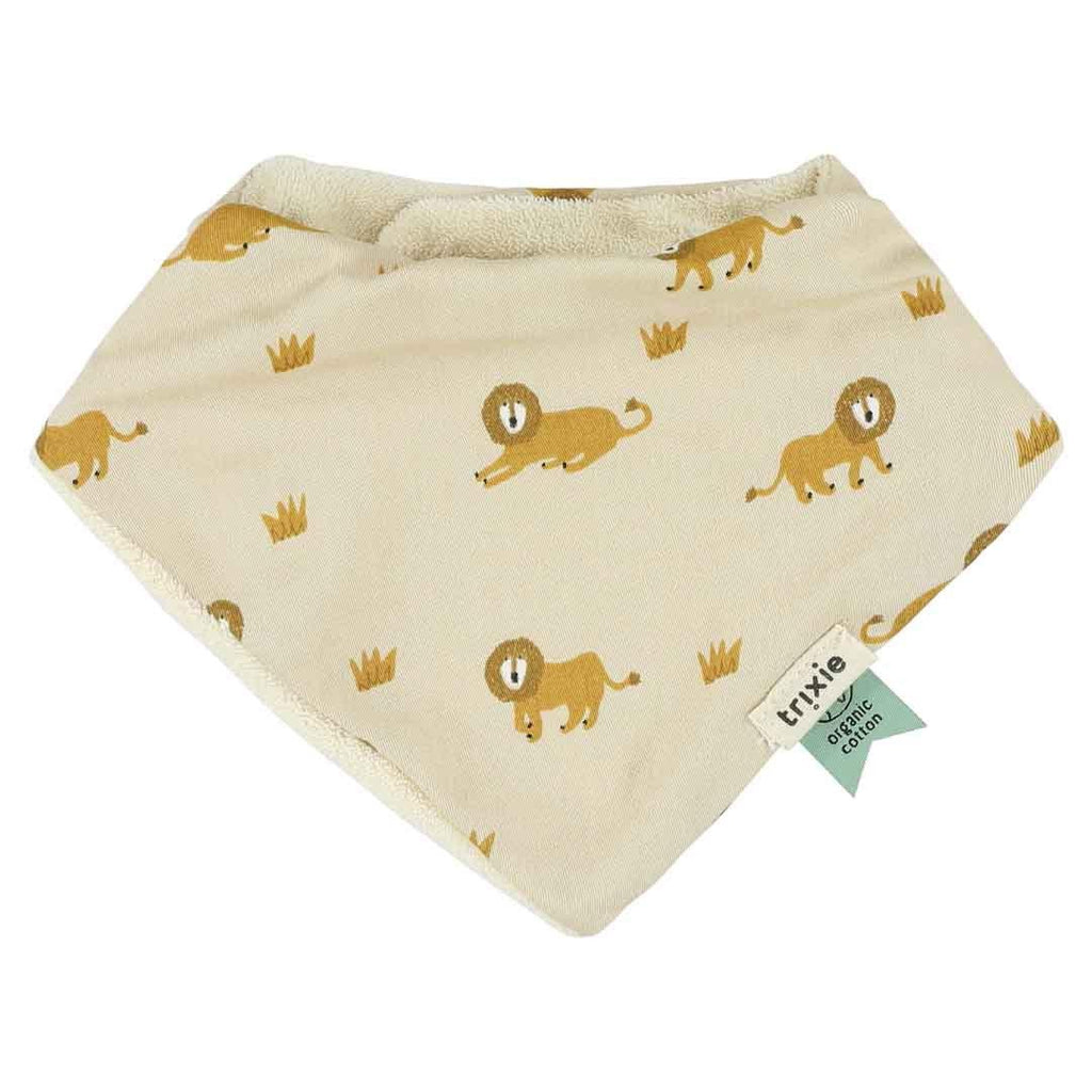 Bandana-ruokalaput vauvalle 3 kpl, leijonakuosi, kuva 3