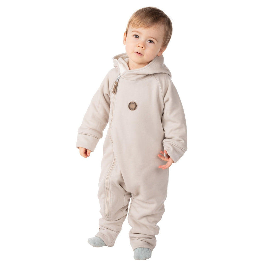 Merinovillahaalari karhunkorvilla, beige, kuva 2