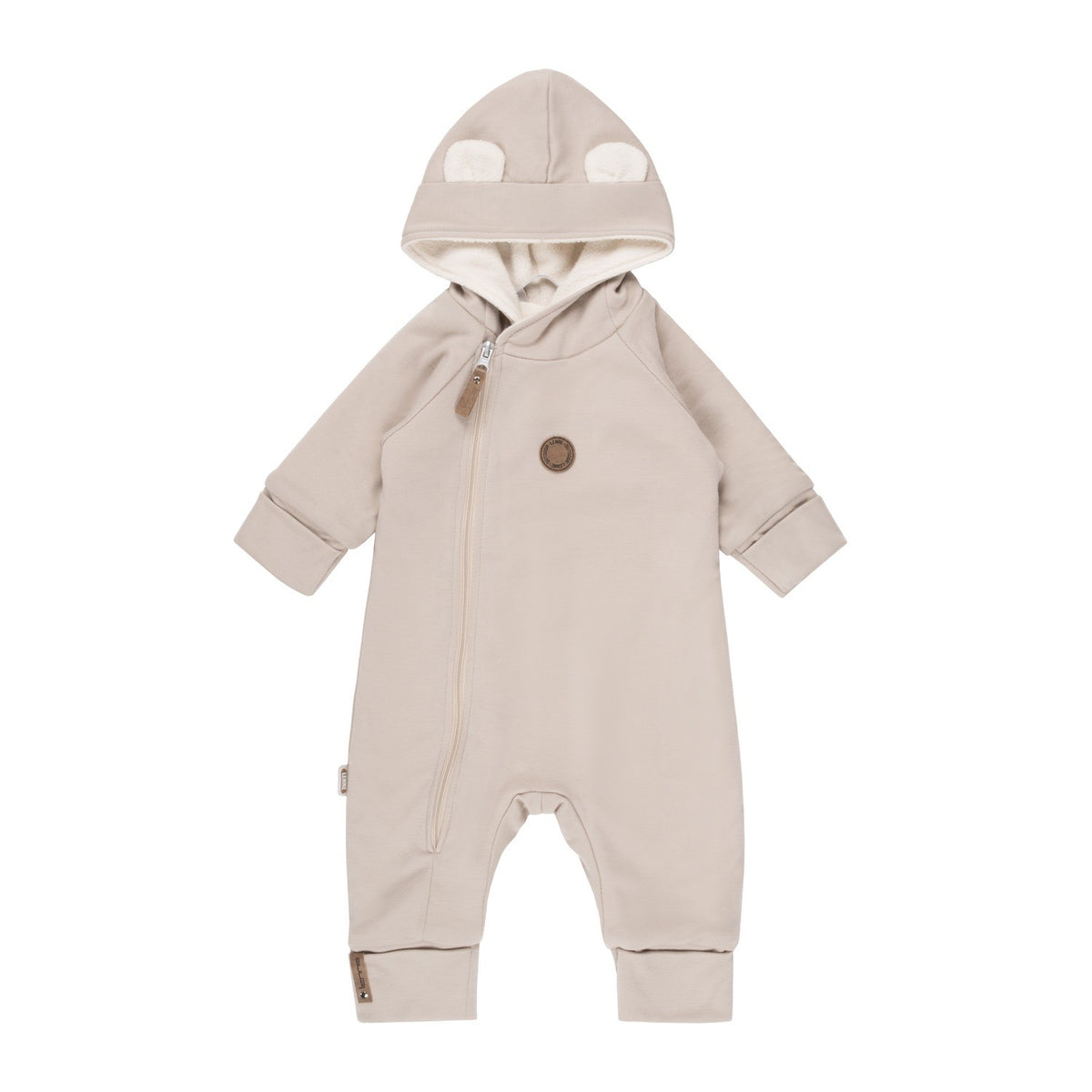 Merinovillahaalari karhunkorvilla, beige, kuva 3