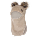 Merinovillavuorattu talvikypärämyssy, beige