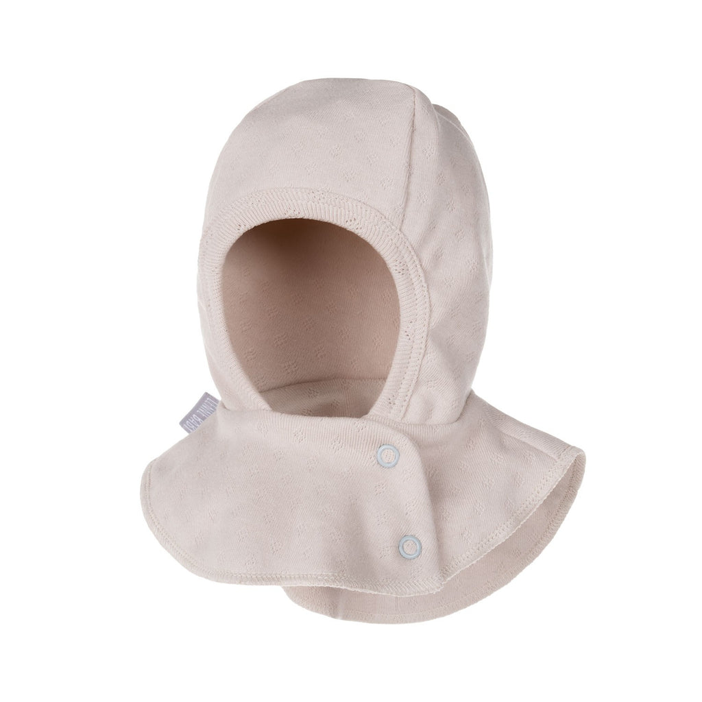 Pointelle-kypärämyssy vauvalle, beige, kuva 2