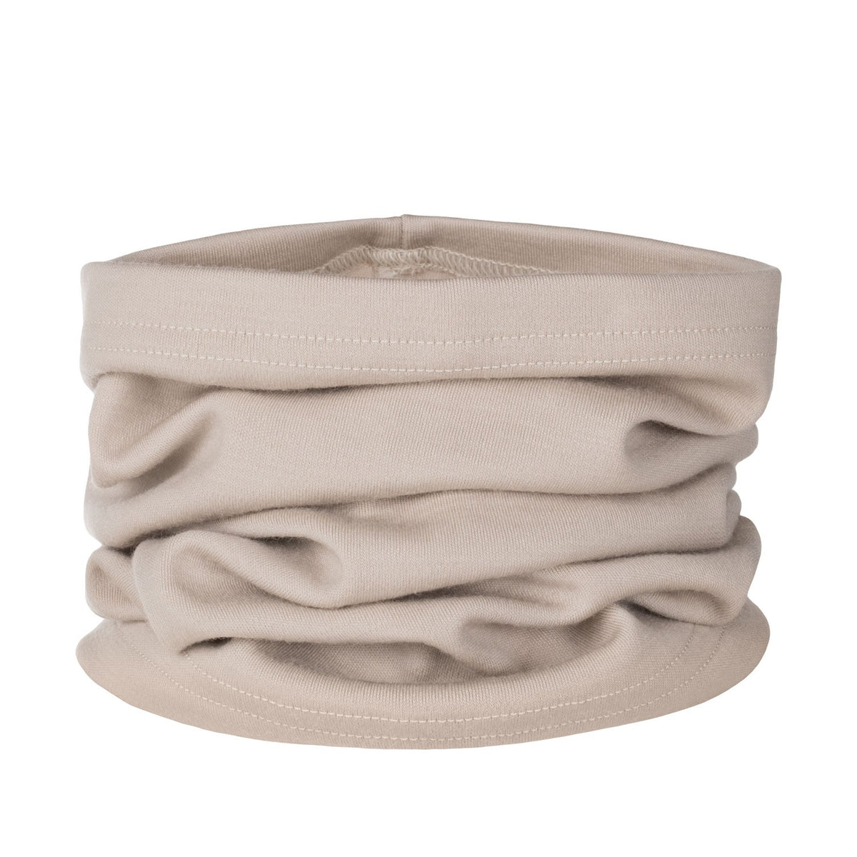 Yksikerroksinen merinovillakaulaputki lapselle, beige, kuva 3