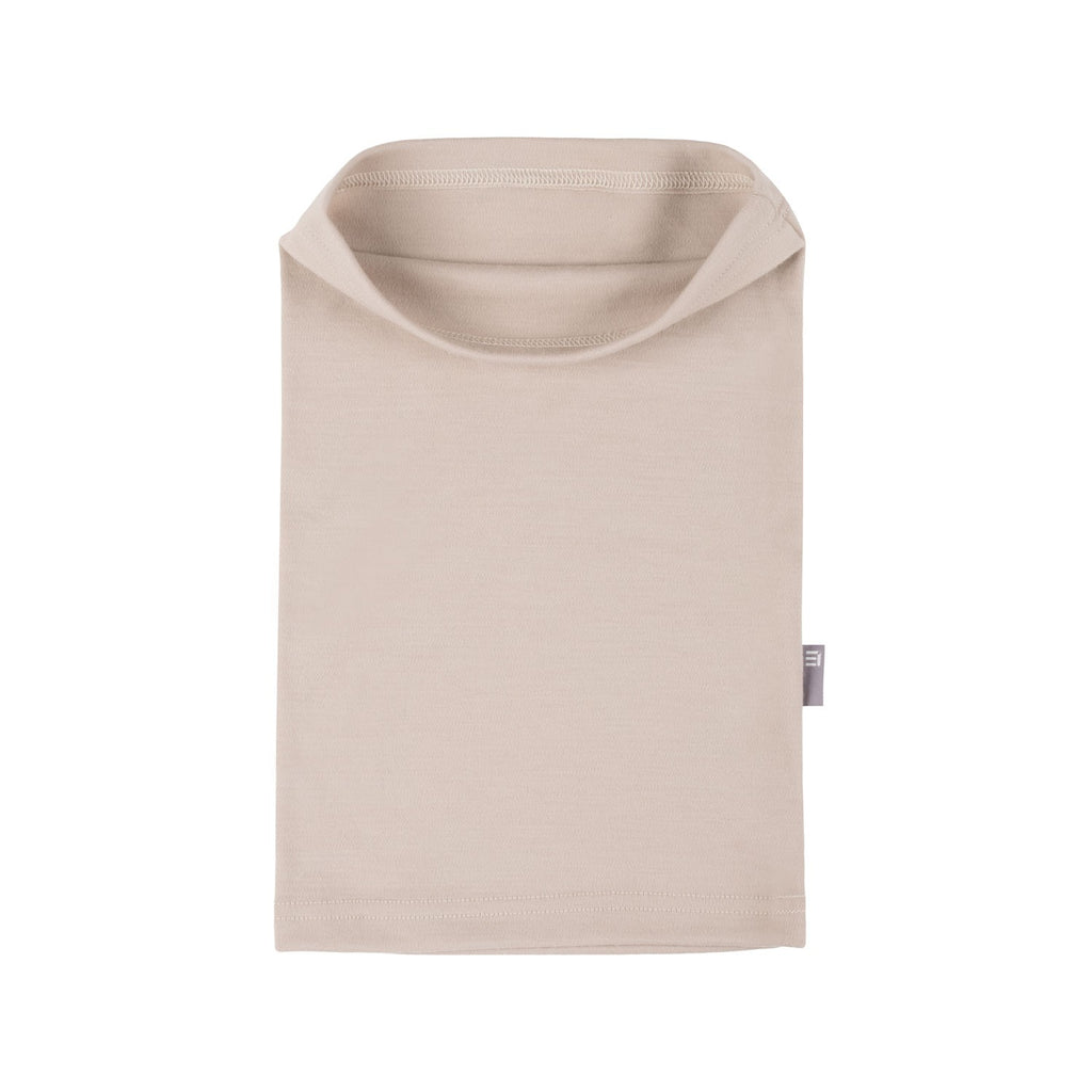 Yksikerroksinen merinovillakaulaputki lapselle, beige, kuva 4