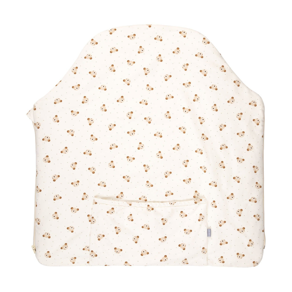 Vauvan unipussi ja peitto rusetilla, beige ja valkoinen, 0-6 kk, kuva 6