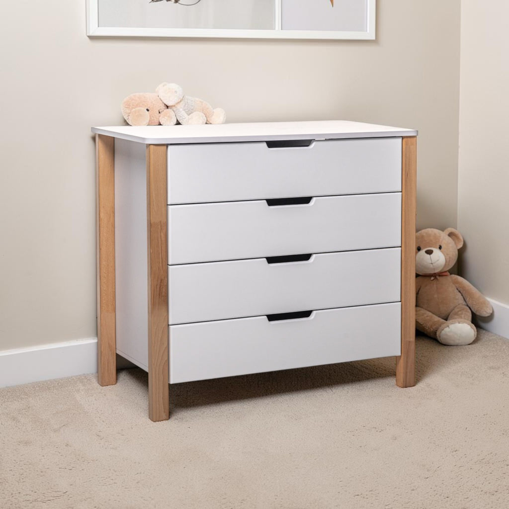 Changing Dresser ELIN - Natural/White