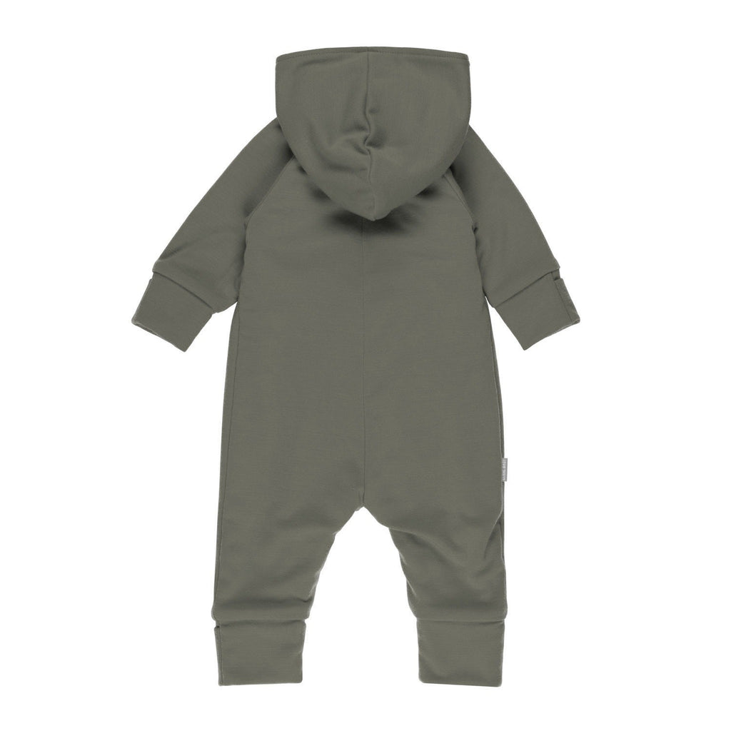 Puuvillavuorattu merinovillahaalari vauvalle, khaki, kuva 3