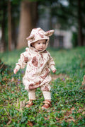 Haalari korvilla, beige orava