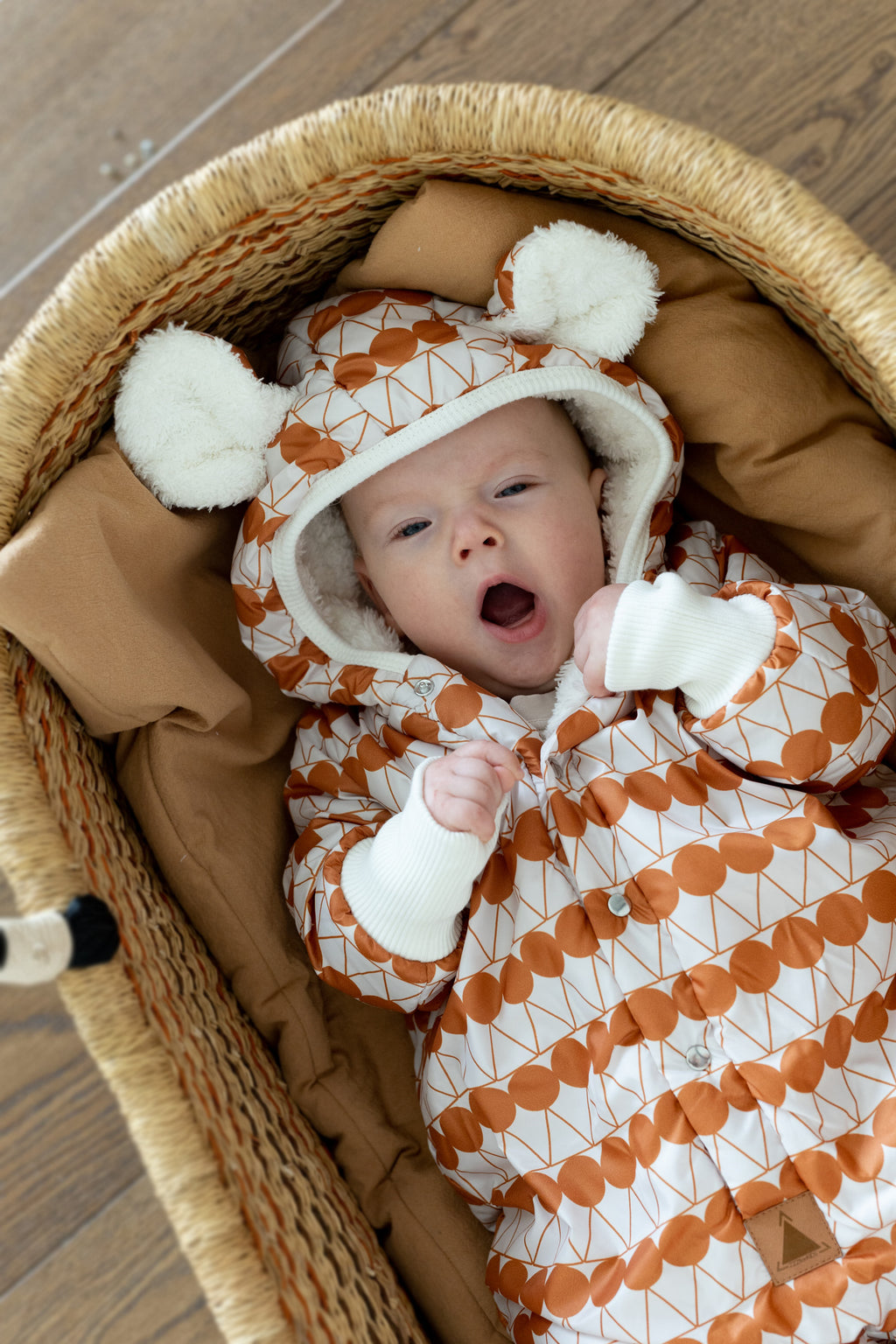 Talvihaalari teddyvuorella, oranssit pilkut, kuva 3