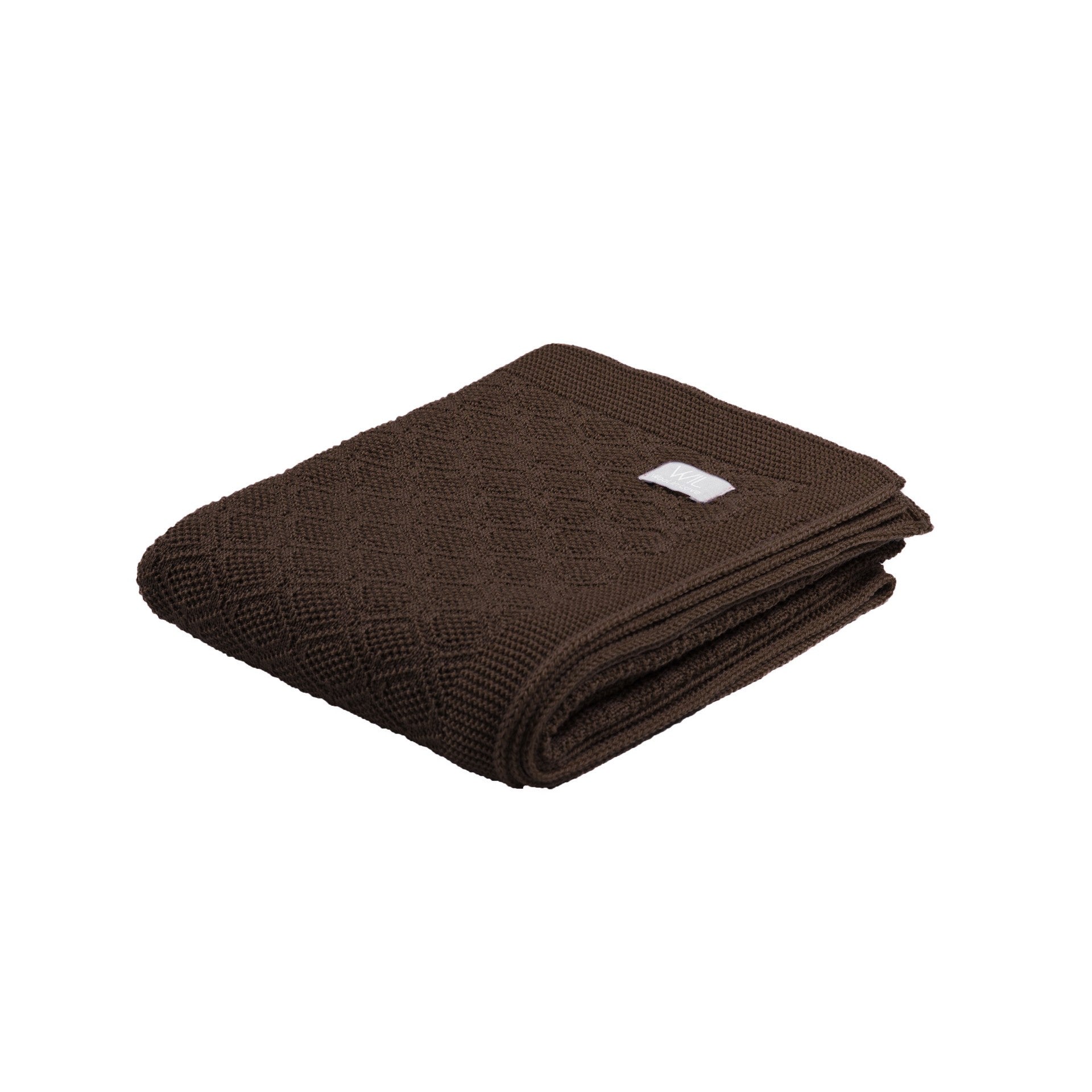 Merino wool baby blanket HAPPINESS