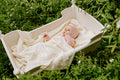 Merino wool baby blanket LOVE