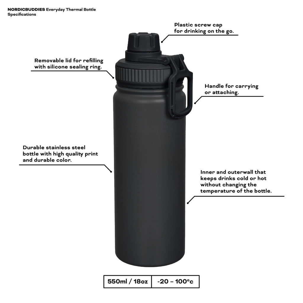 Muumi-termospullo Muumi Seikkailu, 550 ml, kuva 7